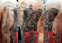 Славянские мотивы в современной татуировке